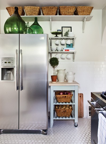 Lahve design interiéru kuchyňské lednice design