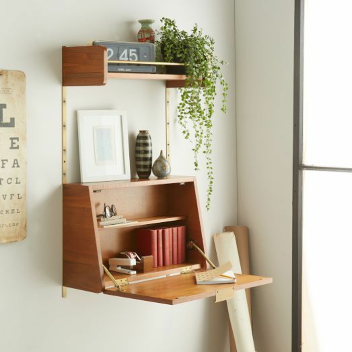 Muebles de oficina Plegable Escritorio Madera Small Home Office