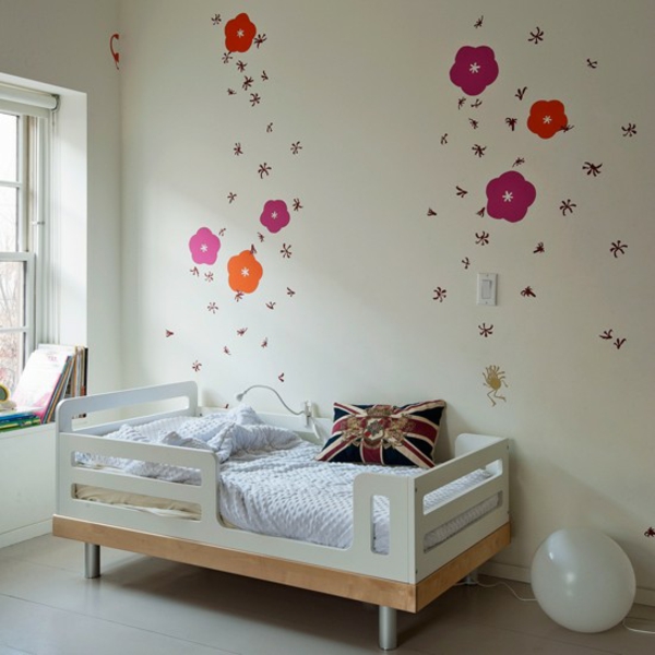 Baby room colorful pattern design wall colors