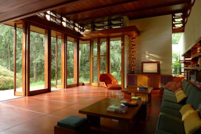Bachman Wilson Σπίτι οργανική αρχιτεκτονική Frank Lloyd Wright