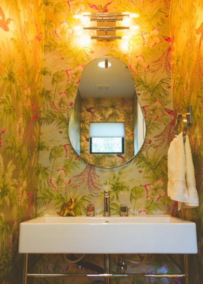 kylpyhuone uudelleensuunnittelu kylpyhuone taustakuva kuvioita kukkia