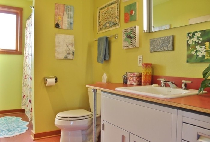 kylpyhuone uudelleensuunnittelu värillinen kylpyhuone suunnittelu