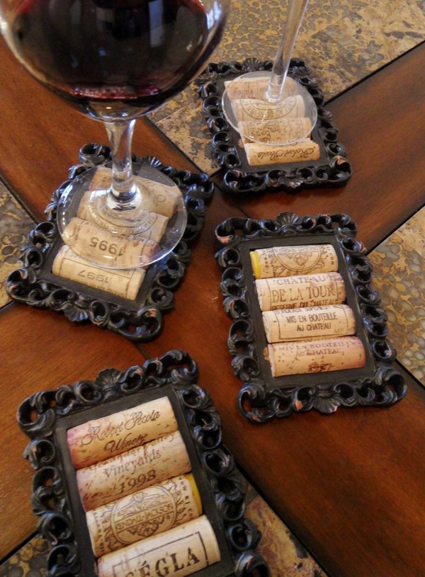 Crafts with cork saucer