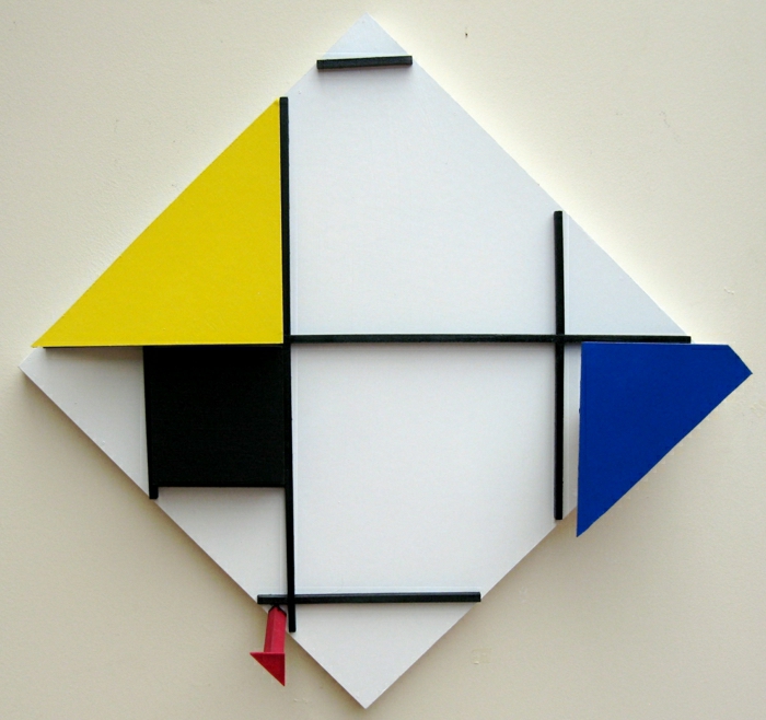 Bauhaus-stijl Piet Mondriaan Odysey
