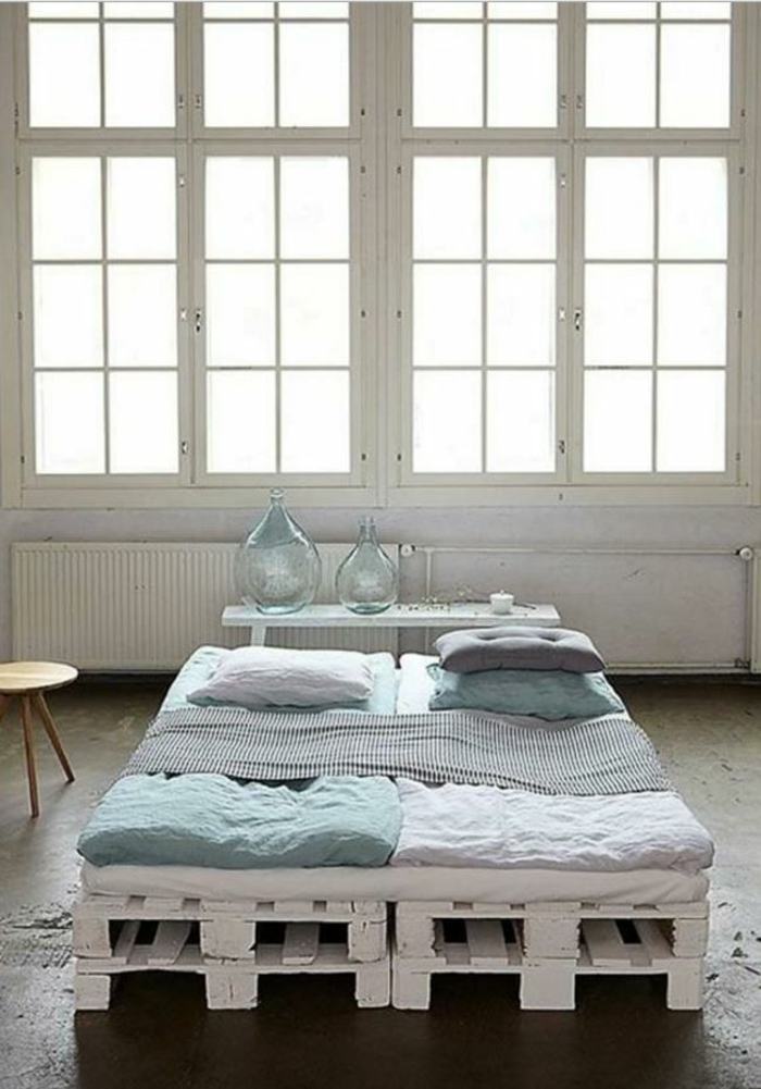 Cama de paleta sofá de palet cama muebles de paleta