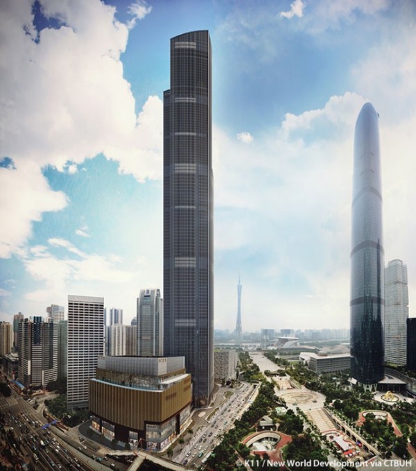 CTF Finance Center στη μελλοντική αρχιτεκτονική της Κίνας