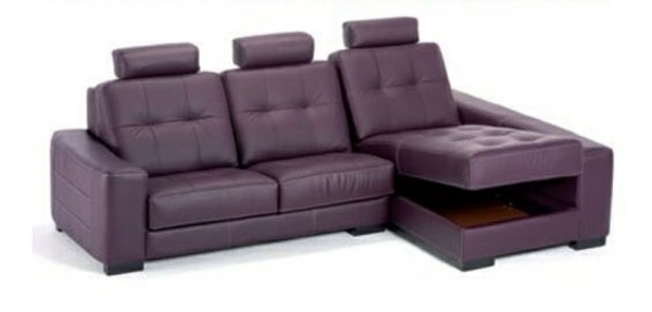 Chaise longue sofa møbler læder møbler opbevaringsrum