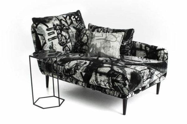 Chaise longue sofa flotte møbler fint mønster