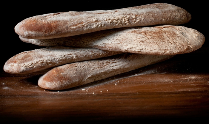 Ciabatta chleba z výše uvedených ciabttas