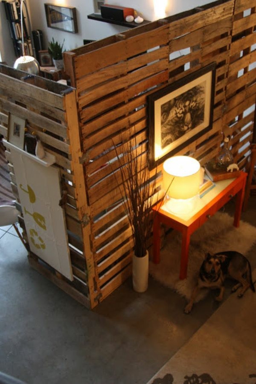 amatų idėjų pertvarka Cool baldai, pagaminti iš euro padėklų DIY