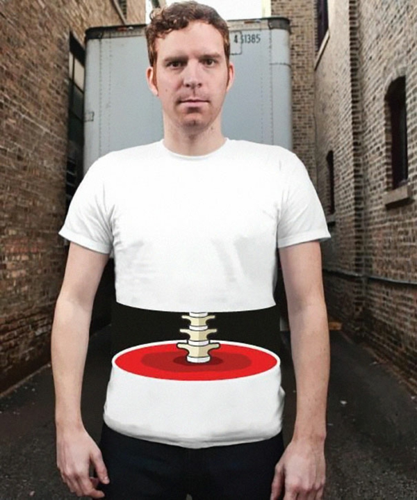 Coole grappige ontwerpbody voor t-shirts