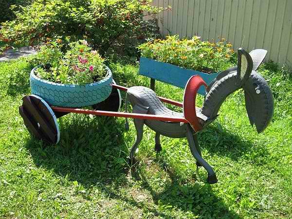 DIY furniture from car donkey dare