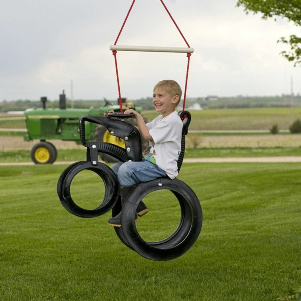 DIY Møbler Bil Dekk barn glede swing