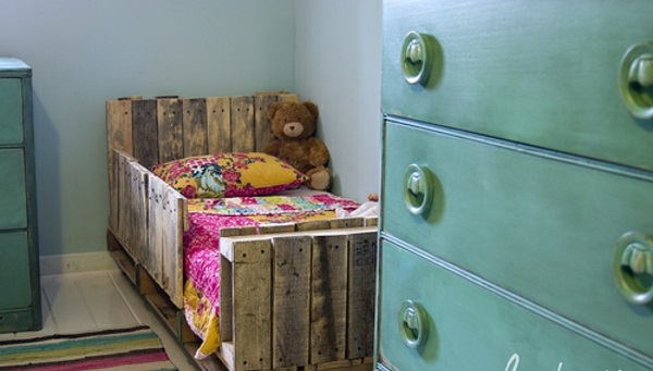 לוחות עץ רהיטים מ הישן משטחים מסגרת המיטה textures