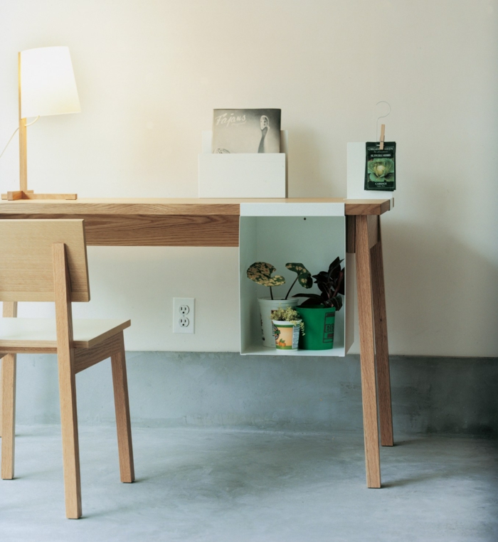 DIY桌子自己搭建木制家具工作桌椅
