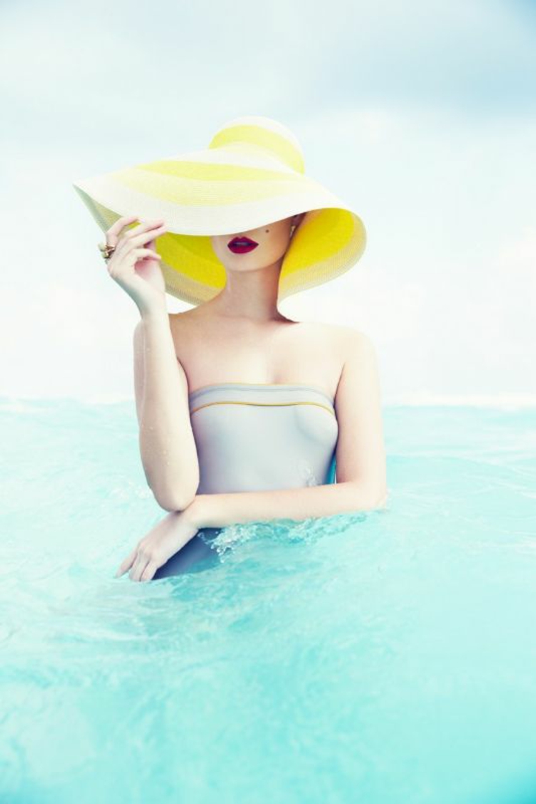 Kvinder hatte Sommer Kvinder mode og styling tips Sommer hat
