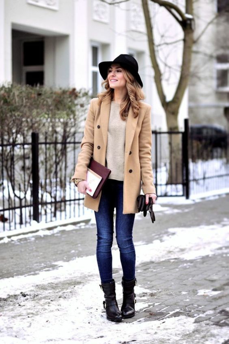 Γυναικεία ρούχα χειμωνιάτικων καπέλων αισθάνθηκαν την καπέλα γυναικεία μόδα και συμβουλές styling