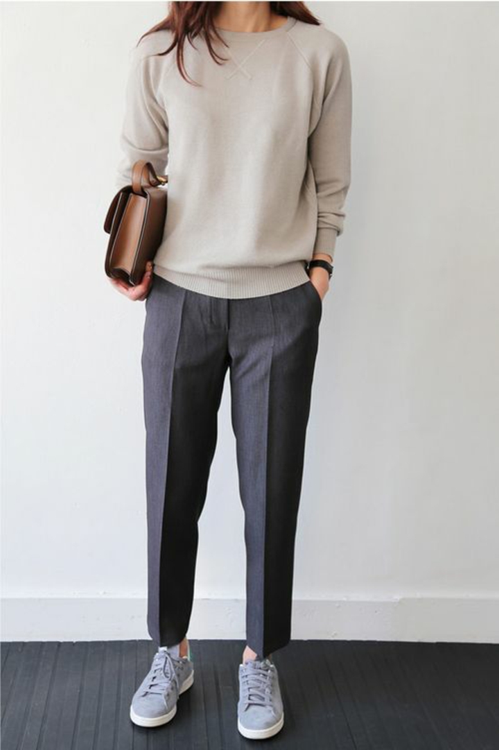 Dames sweater Modetrend actuele trends 2016 Coltrui met broek