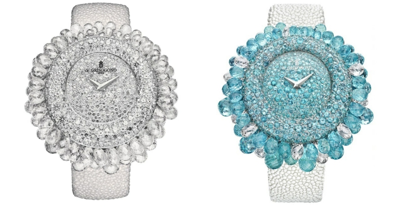 Dameshorloges met diamanten elegante design sieraden