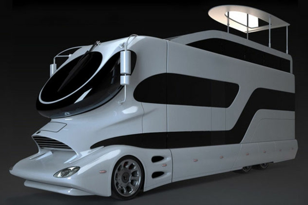 The most expensive motorhome in the world glittering 13 meters