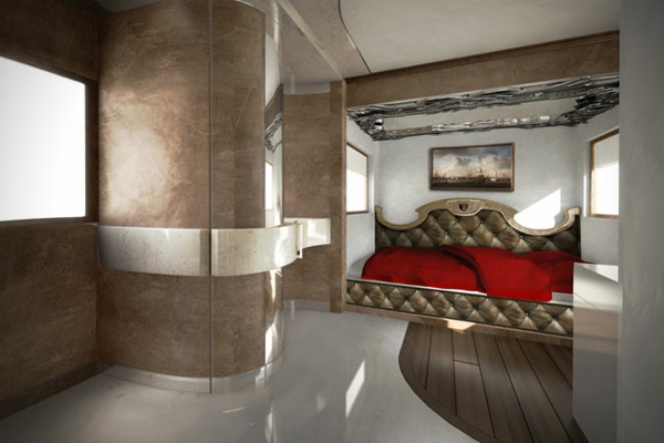 Den dyreste bobilen i verden luksus indre seng