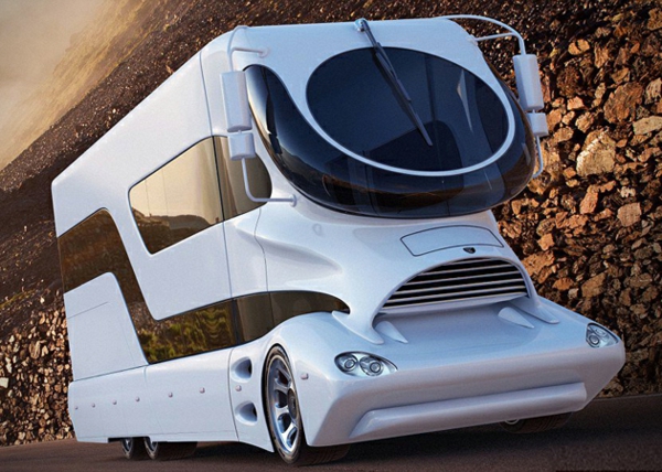 The most expensive motorhome in the world can be covered