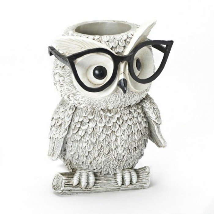 Deko Eulen Accessoires Dekoartikel owl with glasses