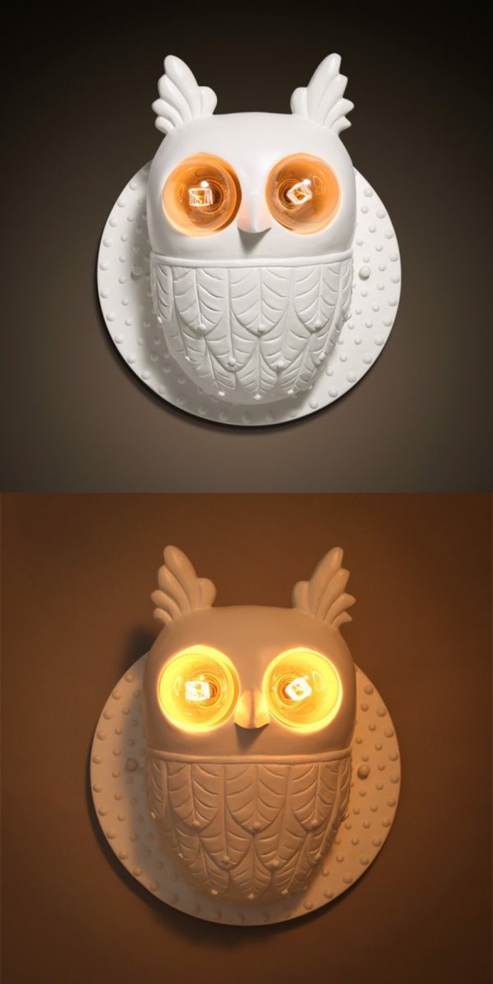 Deko owls home accessories decorative items owl wall lamp