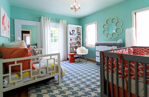 Οι ιδέες διακόσμησης για το δωμάτιο για τα παιδιά δωμάτιο μοκέτα δωμάτιο μωρού