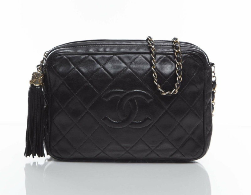 Bolsos de diseño Chanel Handbag Ladies black small