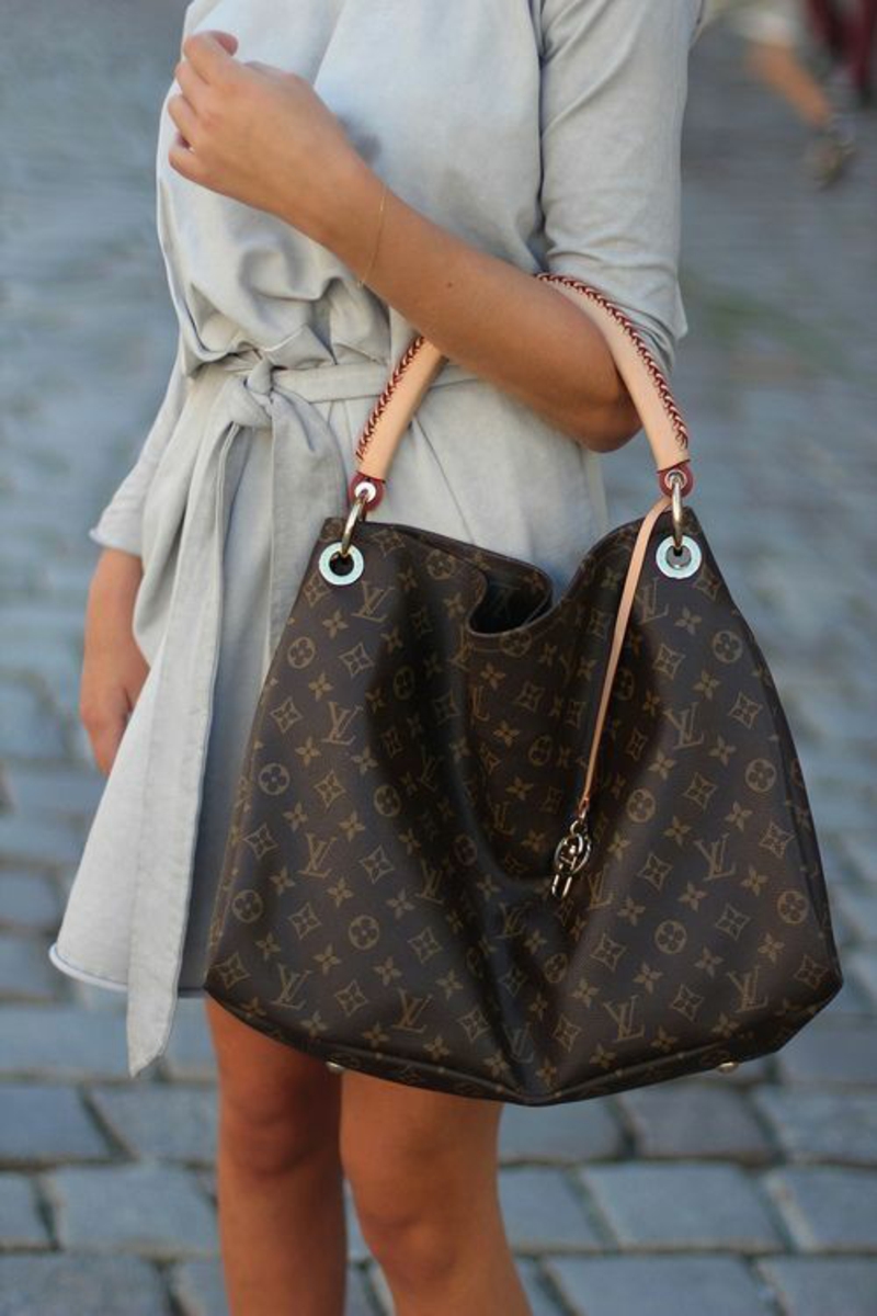 Bolsos de diseño Louis Vuitton bolso mujer marrón