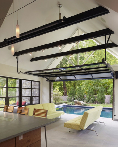 室内设计理念打开空间木屋顶窗自然环境