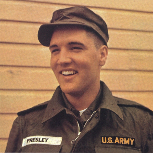 Elvis Presley cv the young rockstar in the army