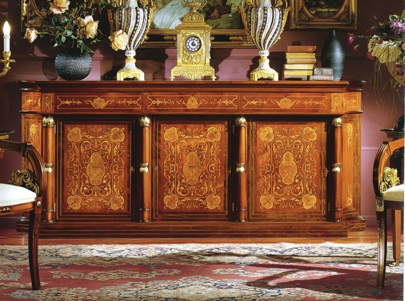 De estilo imperio-muebles-diseño de interiores-ideas-Holzmöbel-tocador