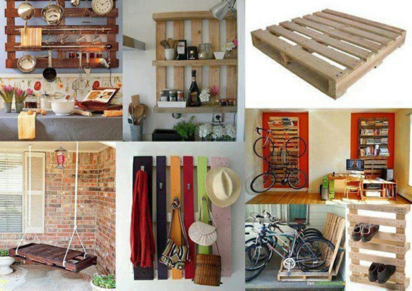 palettes en bois recycler les meubles de jardin