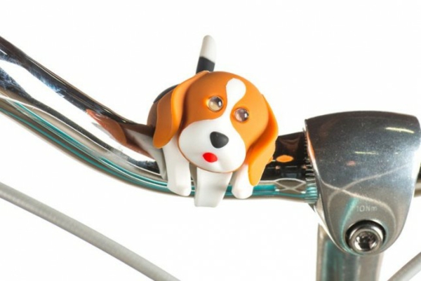 Polkupyörän lisätarvikkeet Polkupyöränvalo-koiran lasten pyörätarvikkeet