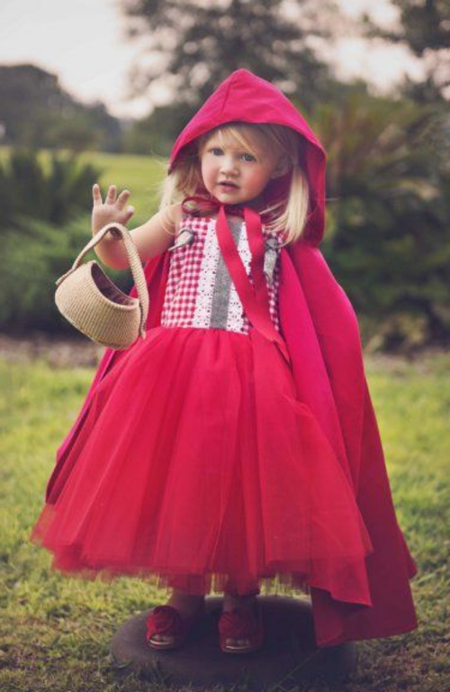 Micuțe Red Carpet Hood Idei de carnaval și costume de carnaval mici drăguț