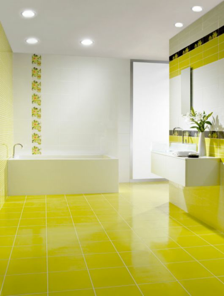 Feng Shui μπάνιο πλακάκια μπάνιου χρώμα φυτά εσωτερικού χώρου