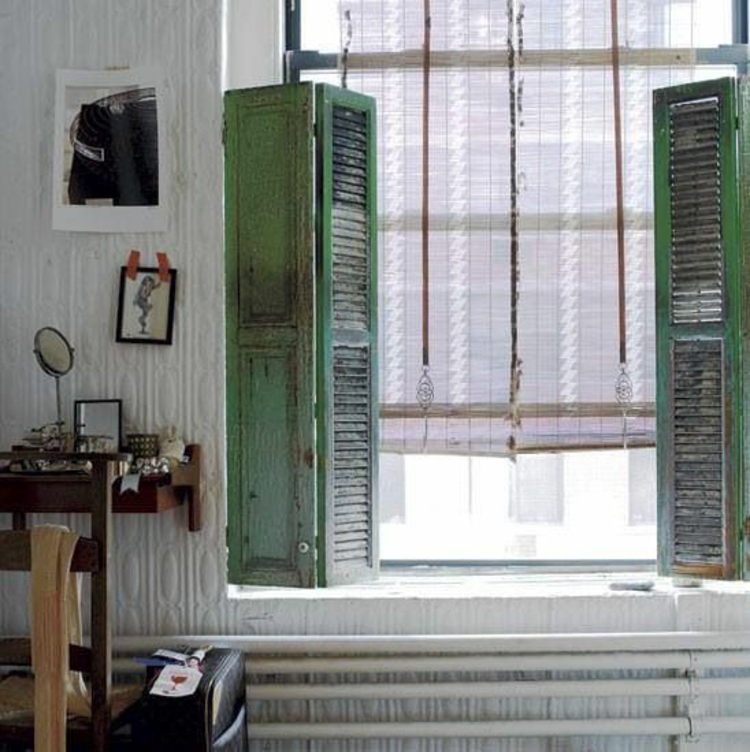 窗口装饰想法厨房室内盆栽schabby别致的风格