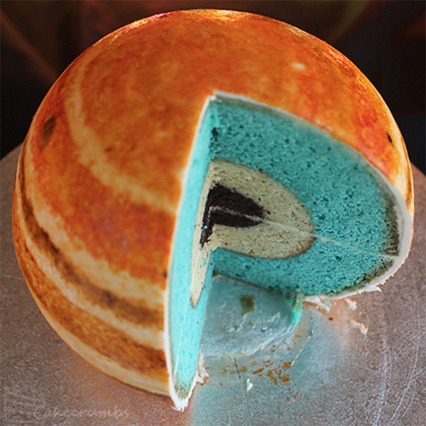 моркур пай голям торта декорация торта фигури планета
