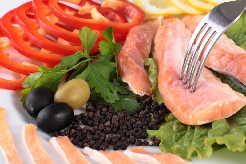 dieta de pescado cocina mediterránea comida sana