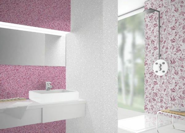 Σχεδιασμός πλακάκι λουτρών μπάνιο εικόνες φωτισμού