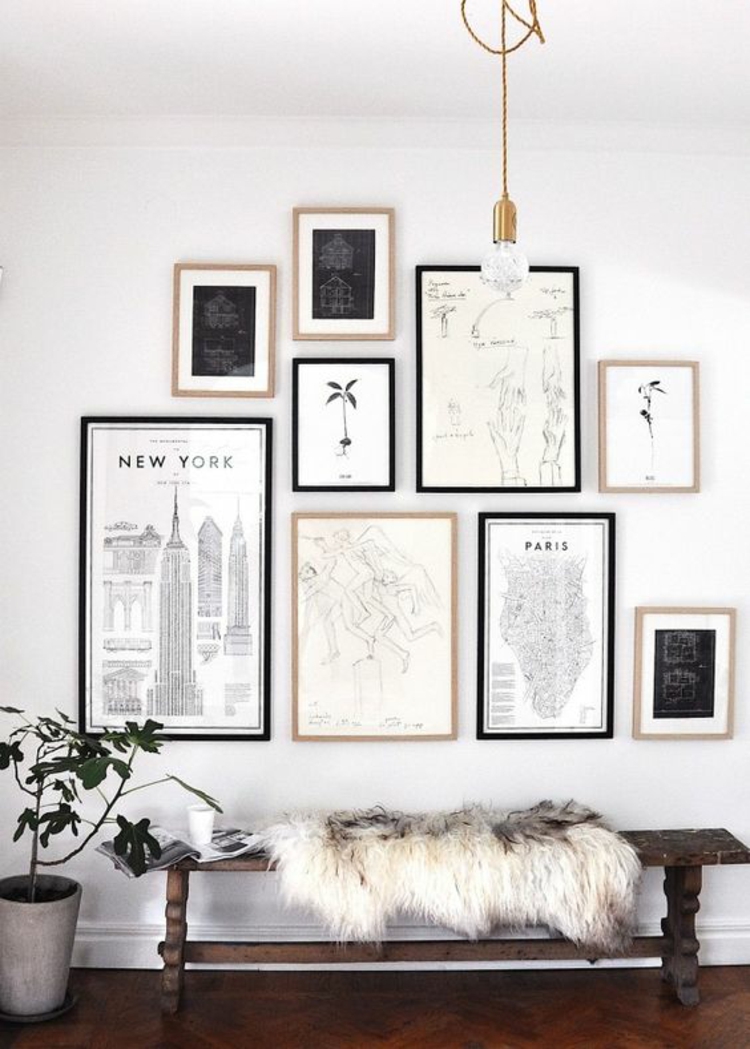 50 Photo Wall Ideas That Are Easy To Copy