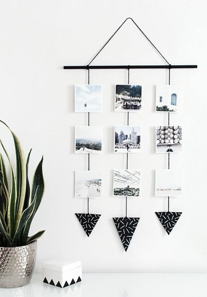 Faites votre propre mur de photo Projets de bricolage Idées de mur de photo Plantes d'intérieur