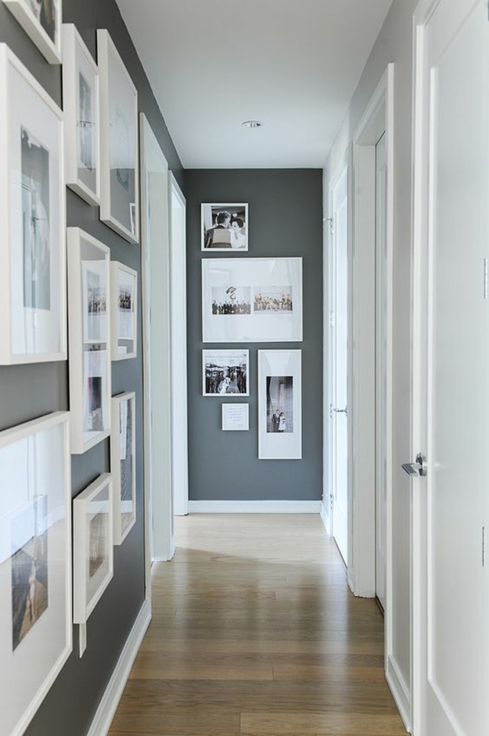 Photo wall DIY έργα DIY στο διάδρομο