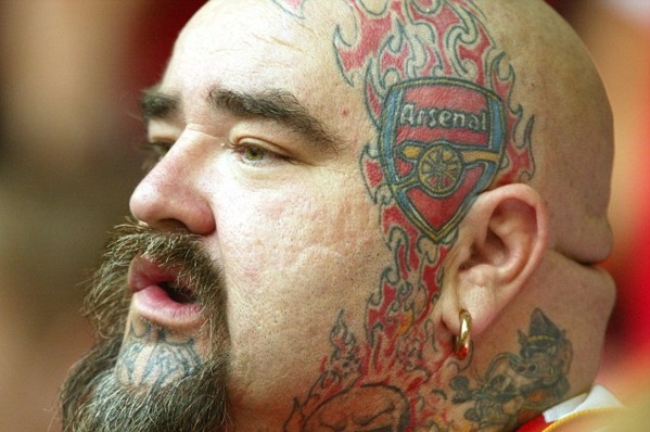 Tattoos pictures stars arsenal