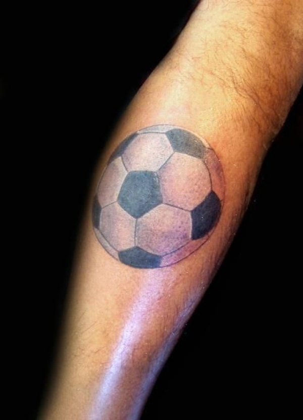 Football Tattoos pictures stars ball