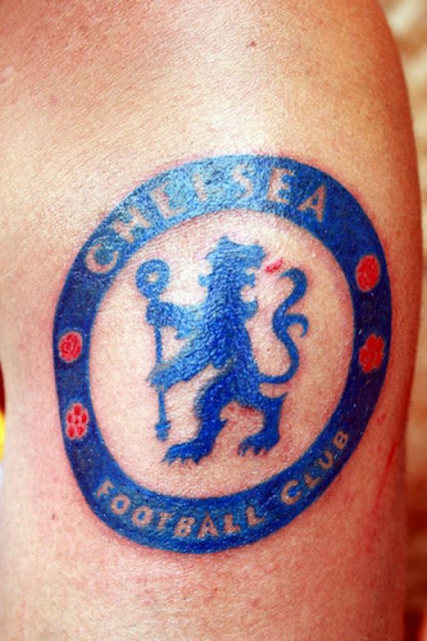 Football Tattoos pictures stars leg
