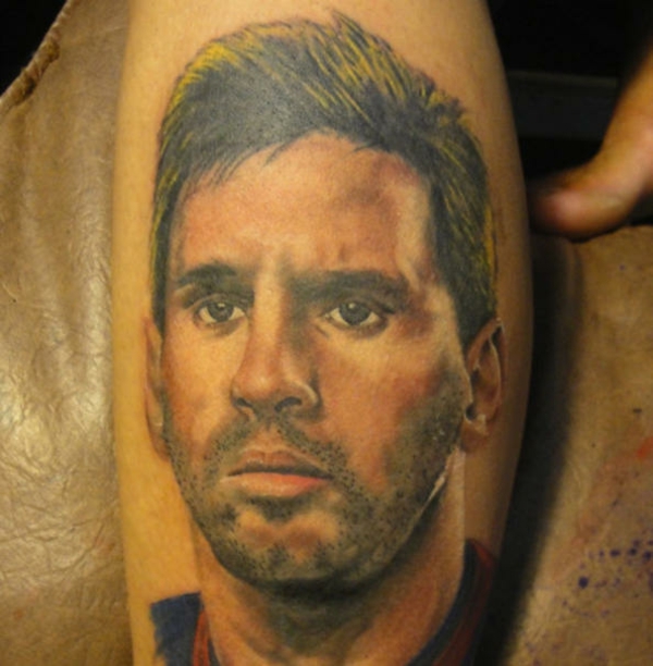 Tattoos pictures Soccer stars lionel messi