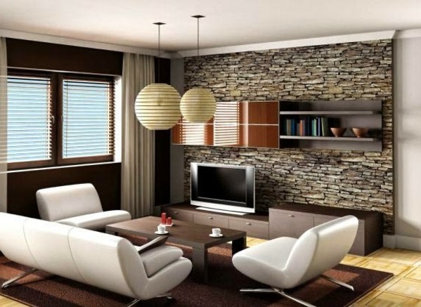 Wall covering artificial stone wall panels stone look sofas chandelier